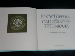 Ency Of Calligraphy Tech,Used