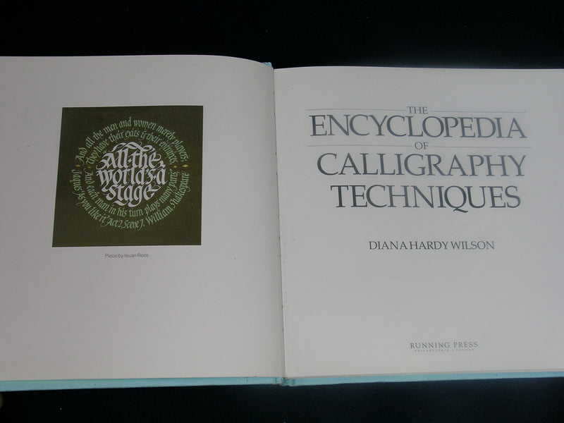 Ency Of Calligraphy Tech,Used