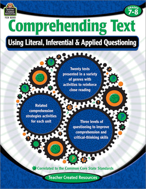Comprehending Text: Using Literal Inferential Applied Questioning Grade 78,Used