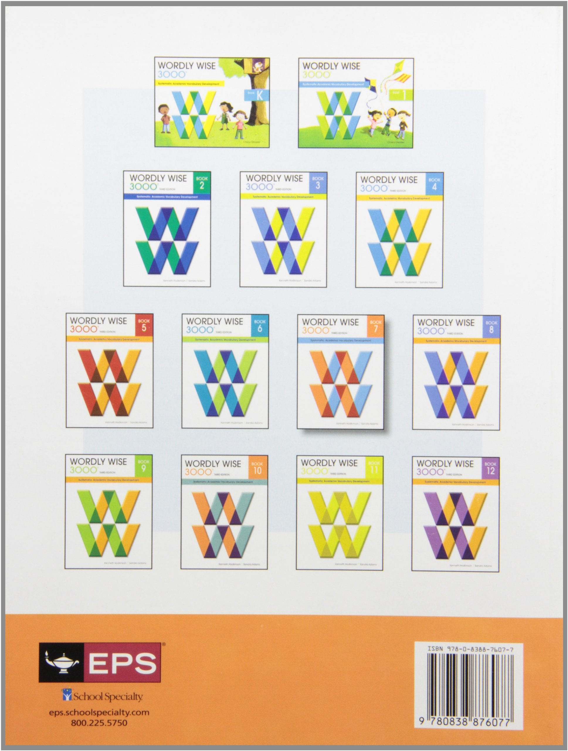 Wordly Wise 3000 Book 7: Systematic Academic Vocalulary Development,New
