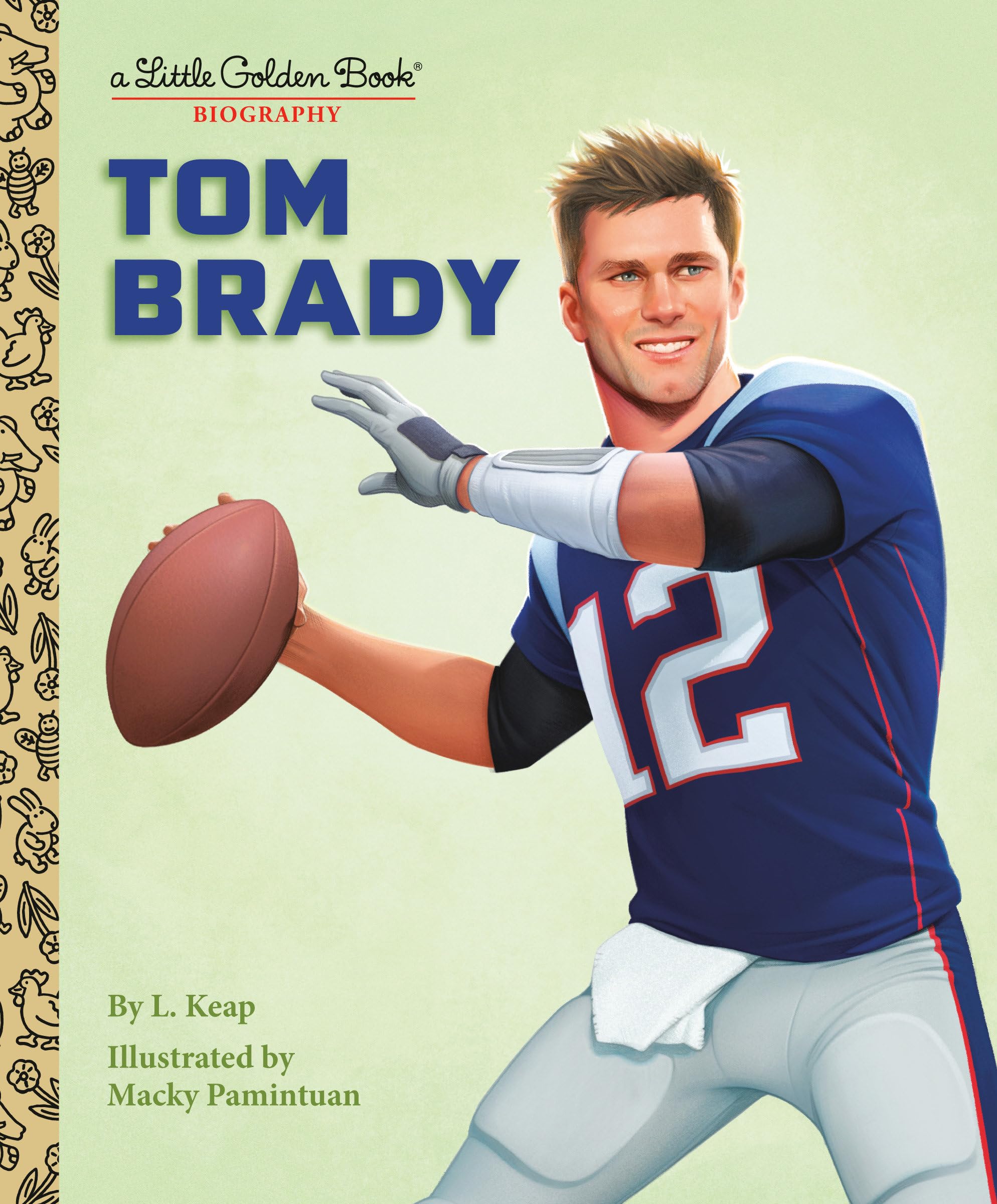 Tom Brady: A Little Golden Book Biography,New