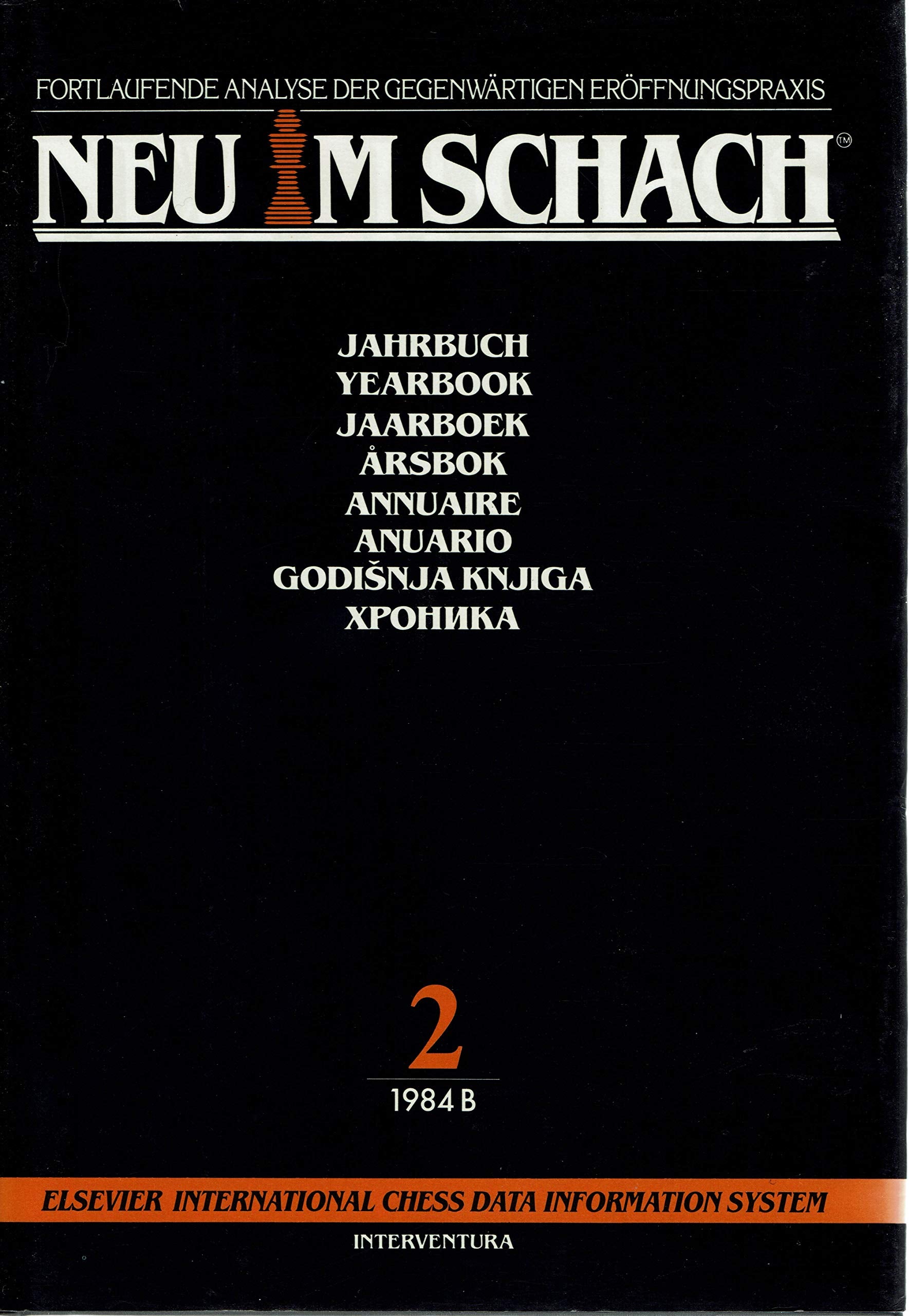 New in Chess Yearbook 2 1984,Used