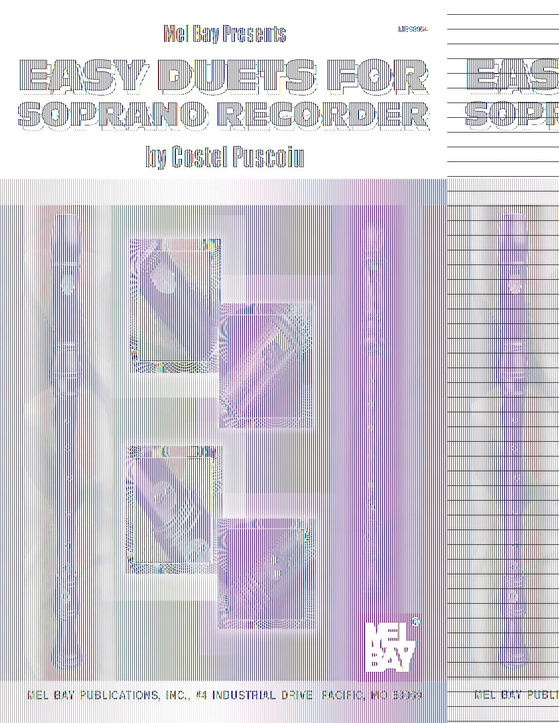 Easy Duets for Soprano Recorder,Used