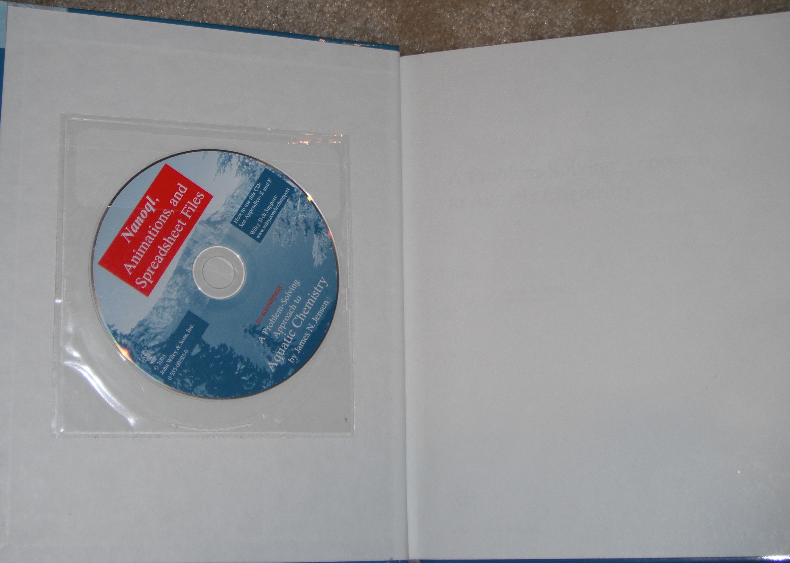 A ProblemSolving Approach to Aquatic Chemistry,New