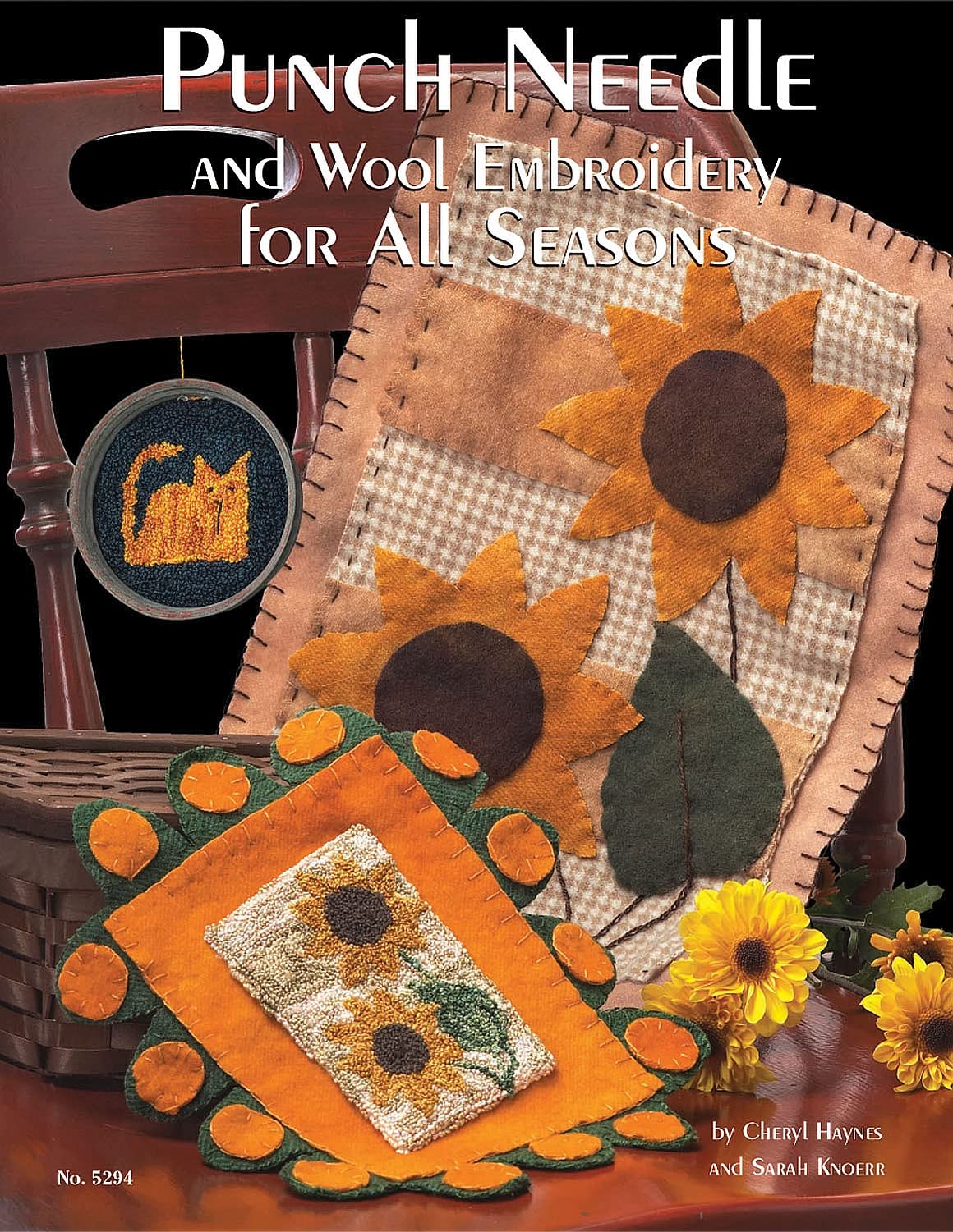 Punch Needle and Wool Embroidery for All Seasons (Design Originals),New