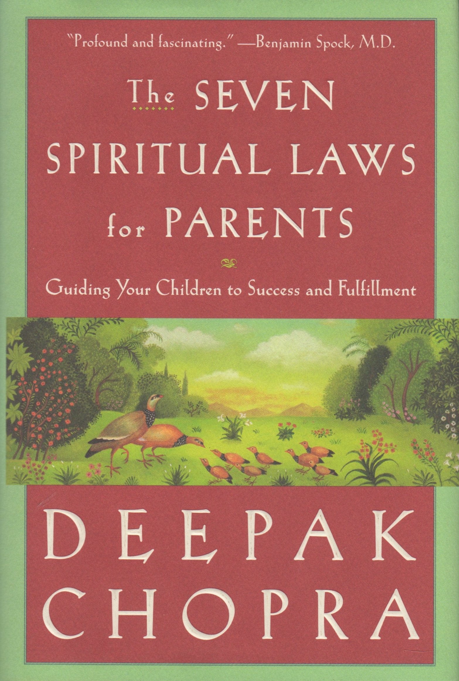 The Seven Spiritual Laws for Parents: Guiding Your Children to Success and Fulfillment,Used
