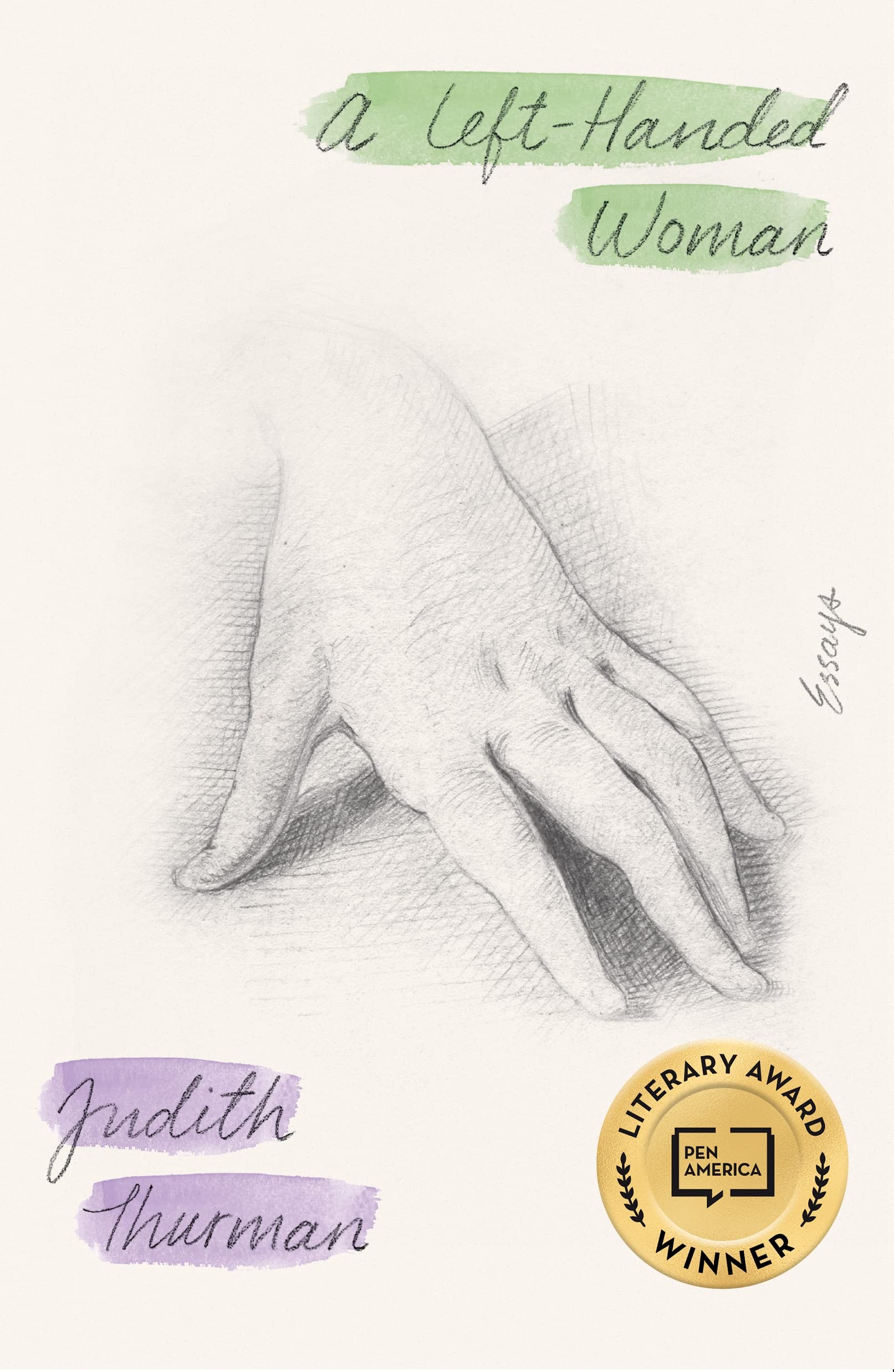 A Lefthanded Woman: Essays,Used