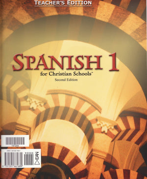 Spanish 1: For Christian Schools Teacher's Edition (Bob Jones),New