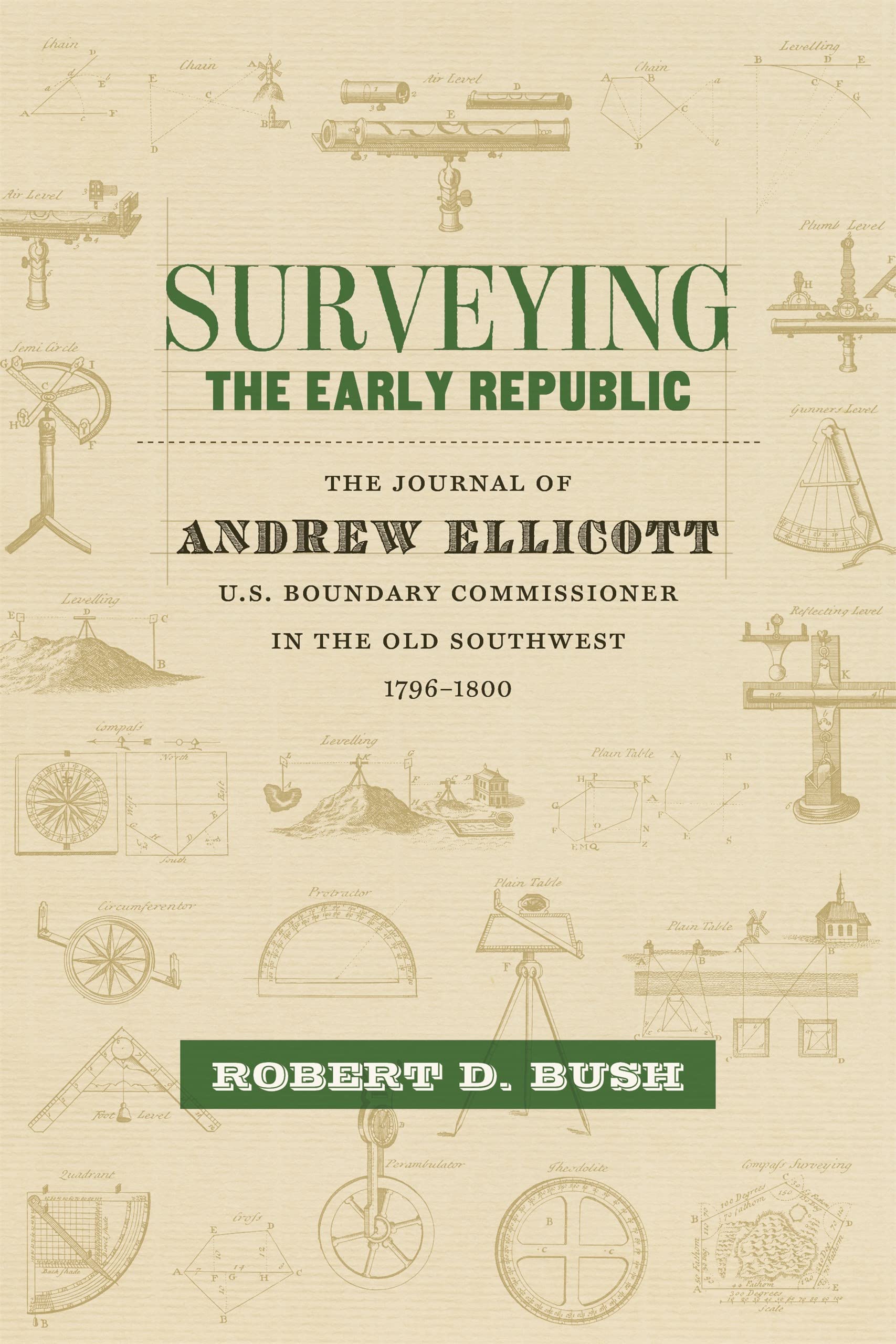Surveying The Early Republic: The Journal Of Andrew Ellicott, U.S. Boundary Commissioner In The Old Southwest, 17961800 (Librar,Used