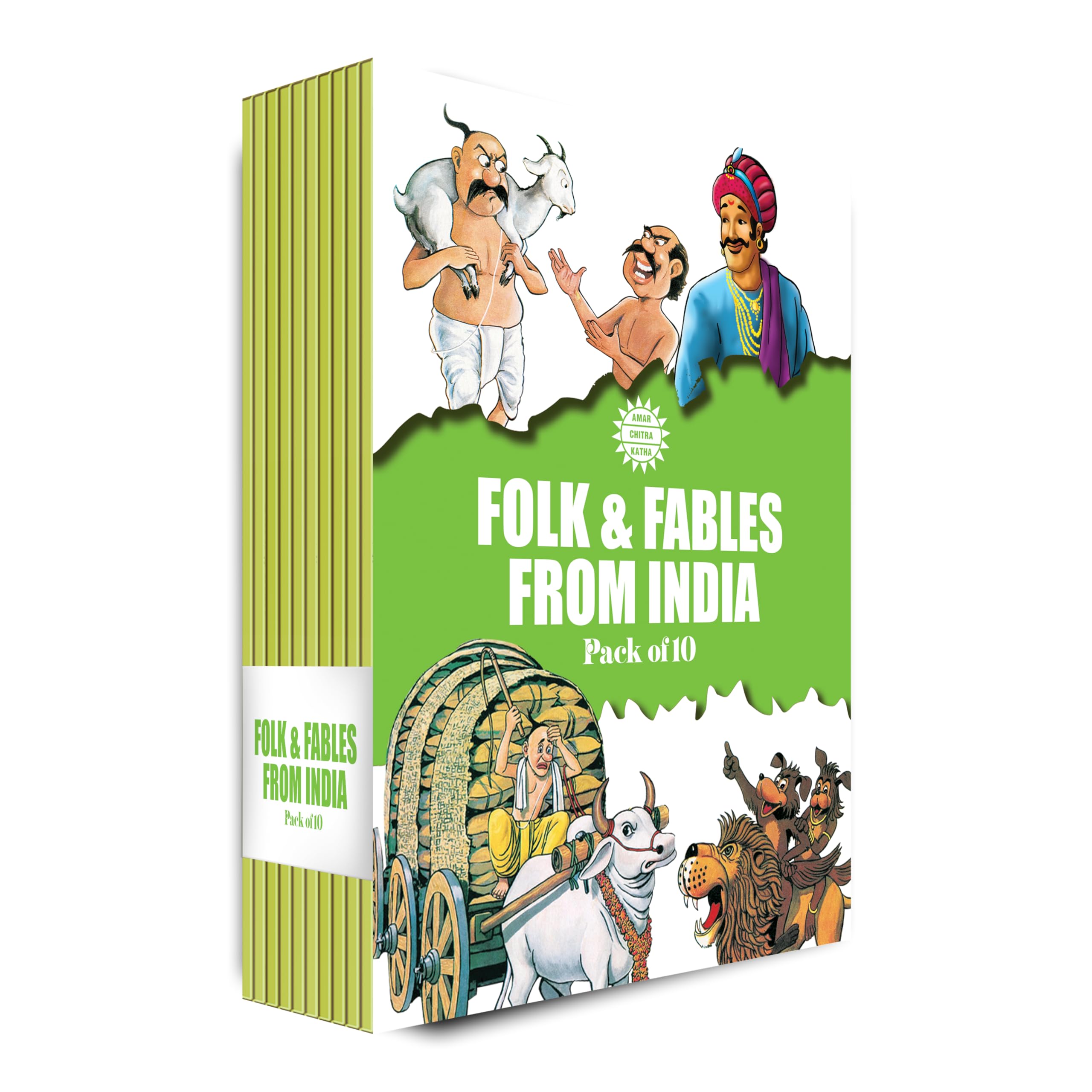 Folk & Fables From India (Pack Of 10)