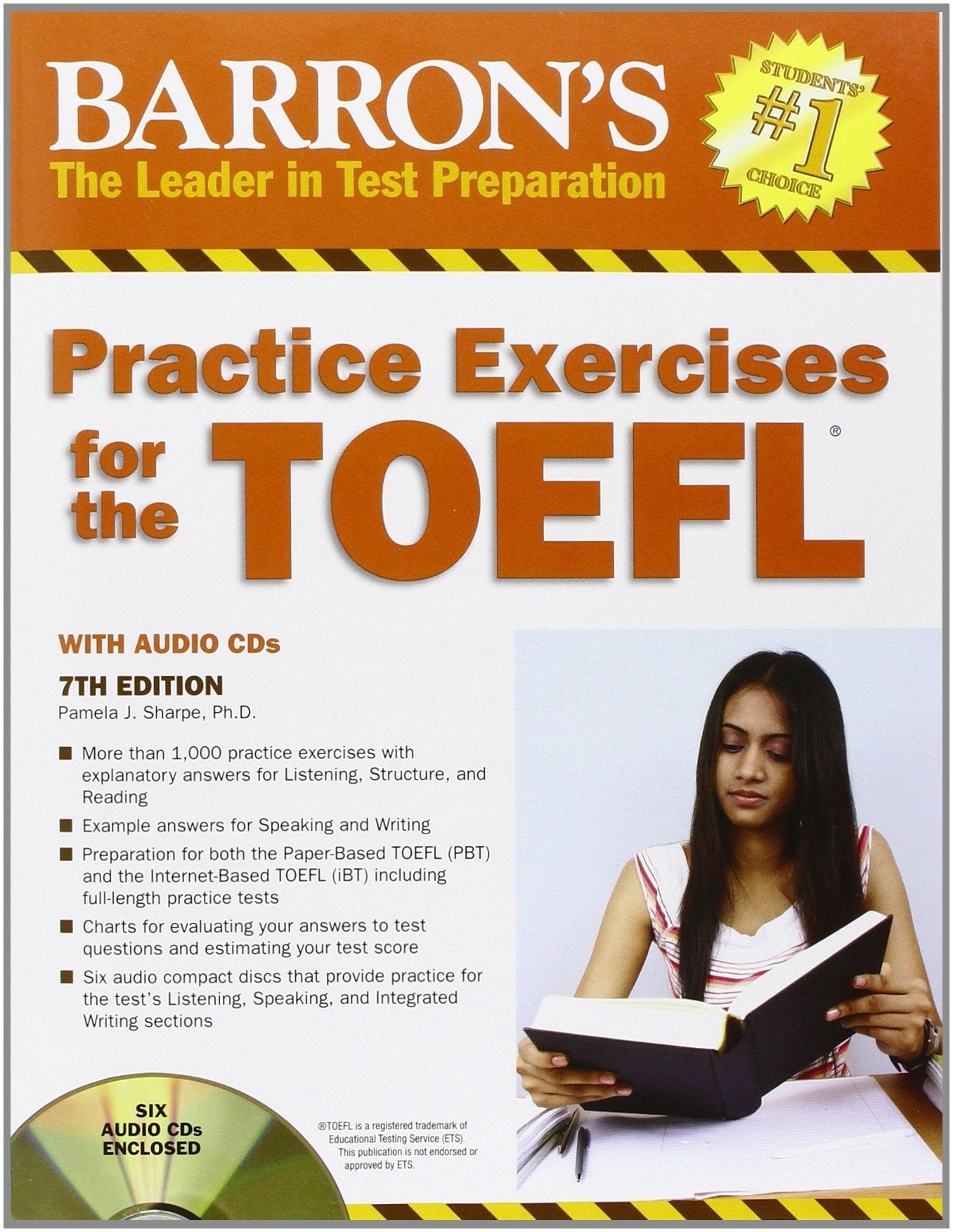 Barron's Practice Exercises for the TOEFL: Test of English as a Foreign Language,Used