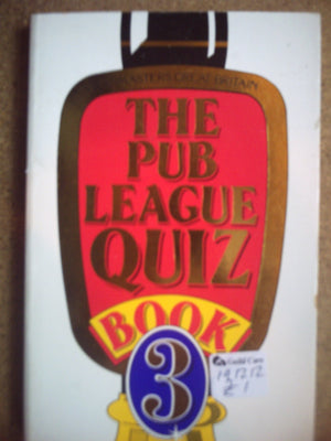 Bumper Pub League Quiz Book,Used