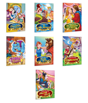 The Best Of Fairy Tales : 7 Timeless Stories For Children - Aladdin, The Princess And The Pea, Sleeping Beauty, Sleeping Beauty And More - Kids Story Books, Classic Fairy Tales For Early Readers
