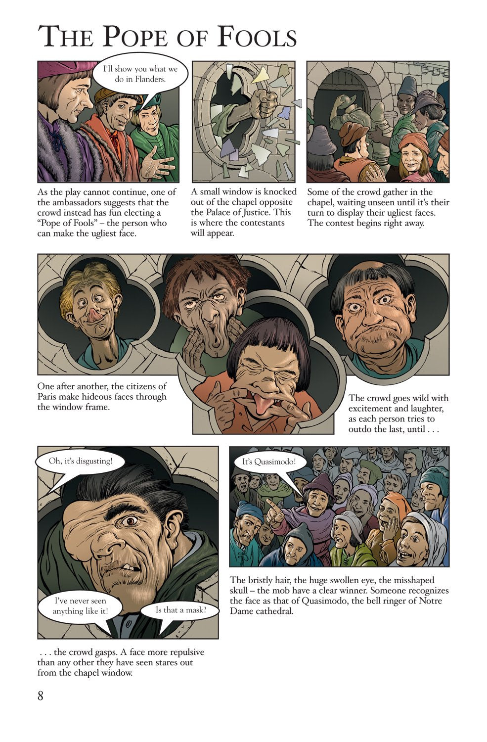 Graphic Classics the Hunchback of Notre Dame,Used