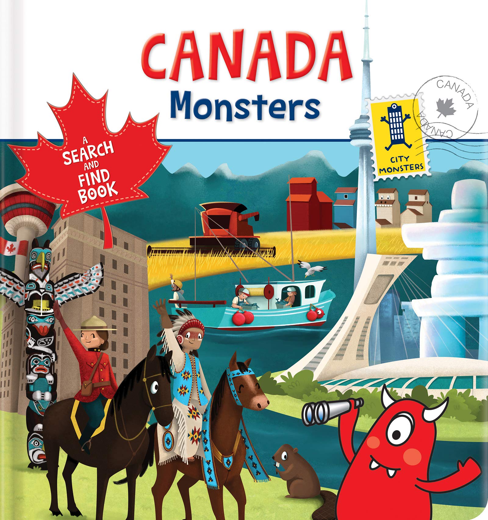 Canada Monsters: A Search and Find Book (City Monsters),Used