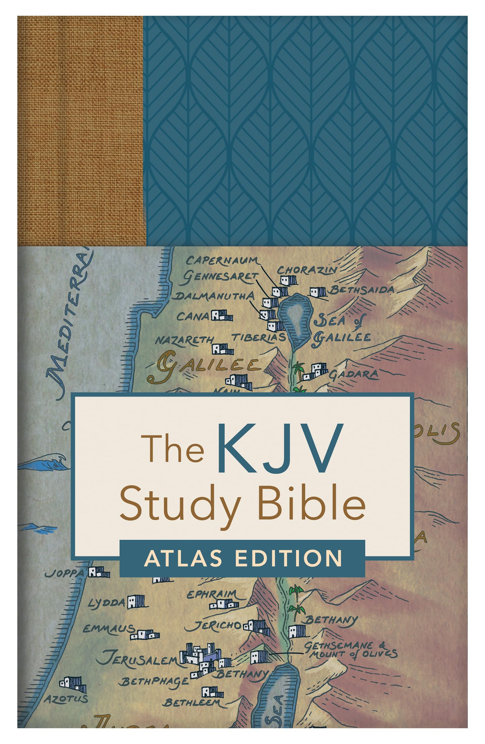 The KJV Study Bible: Atlas Edition [Woodland ThumbIndexed],New