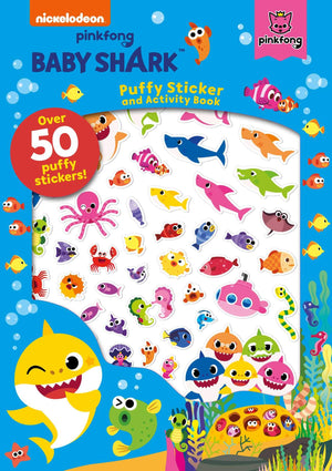Baby Shark: Puffy Sticker and Activity Book,New
