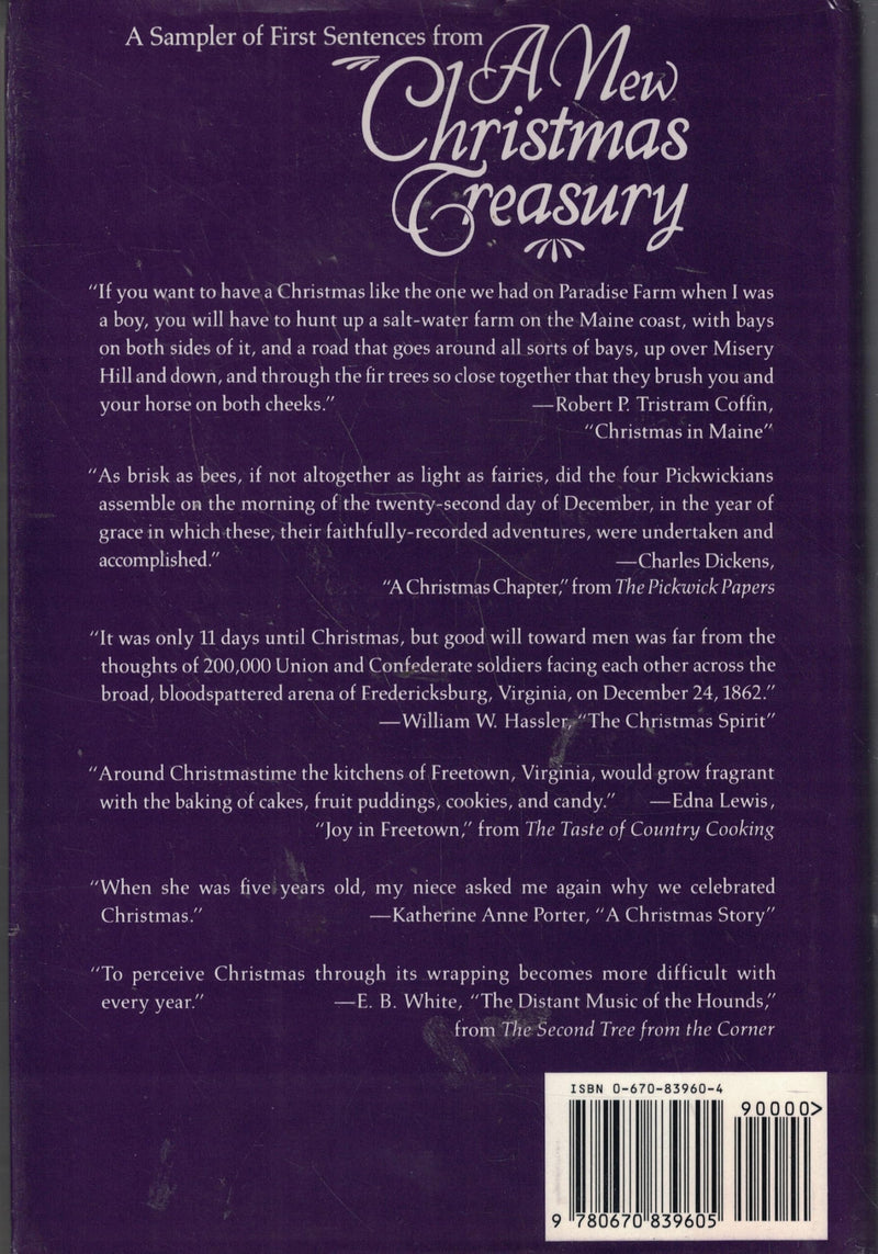 A New Christmas Treasury: Revised and Expanded,Used