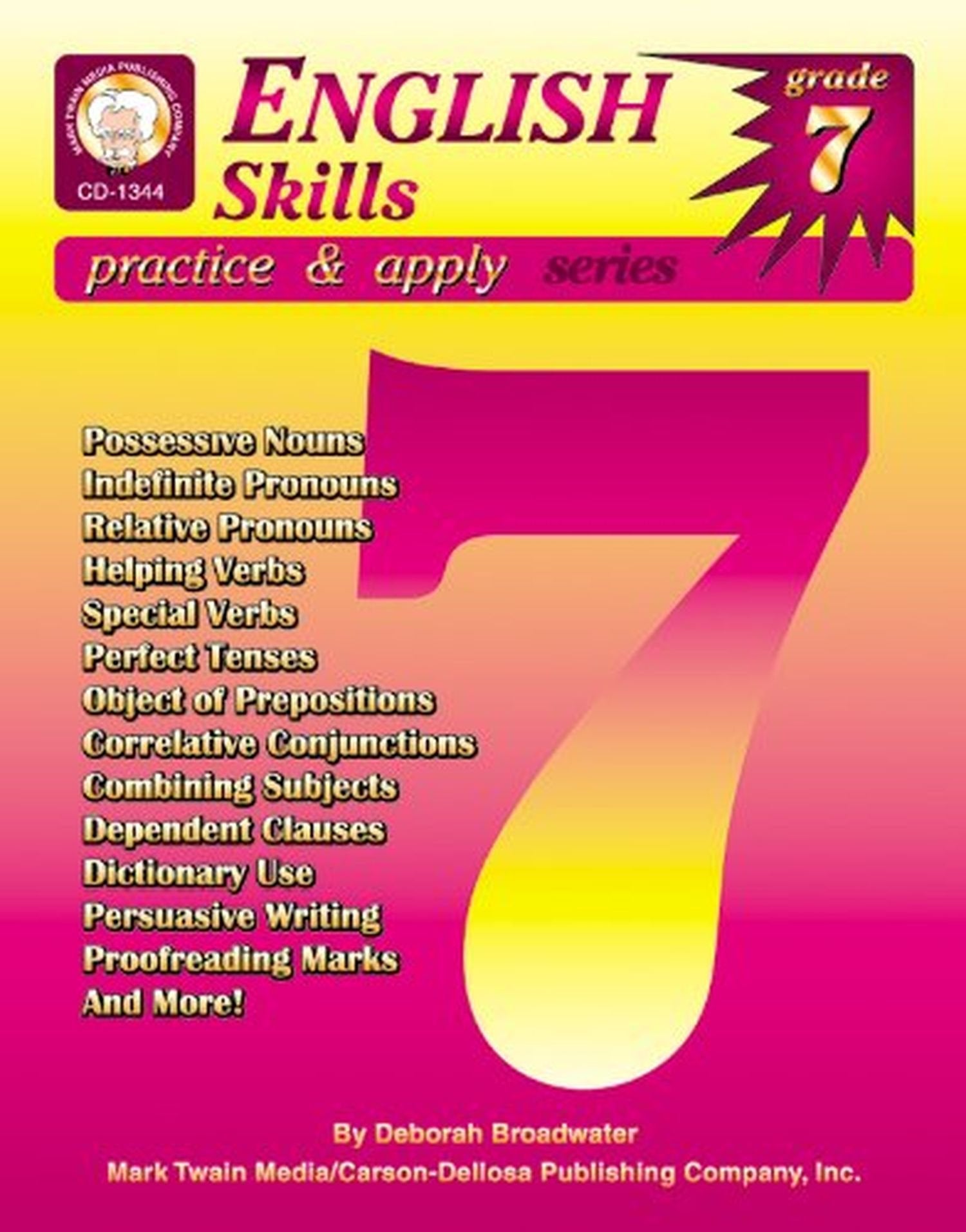 English Skills, Grade 7 (Practice & Apply),Used