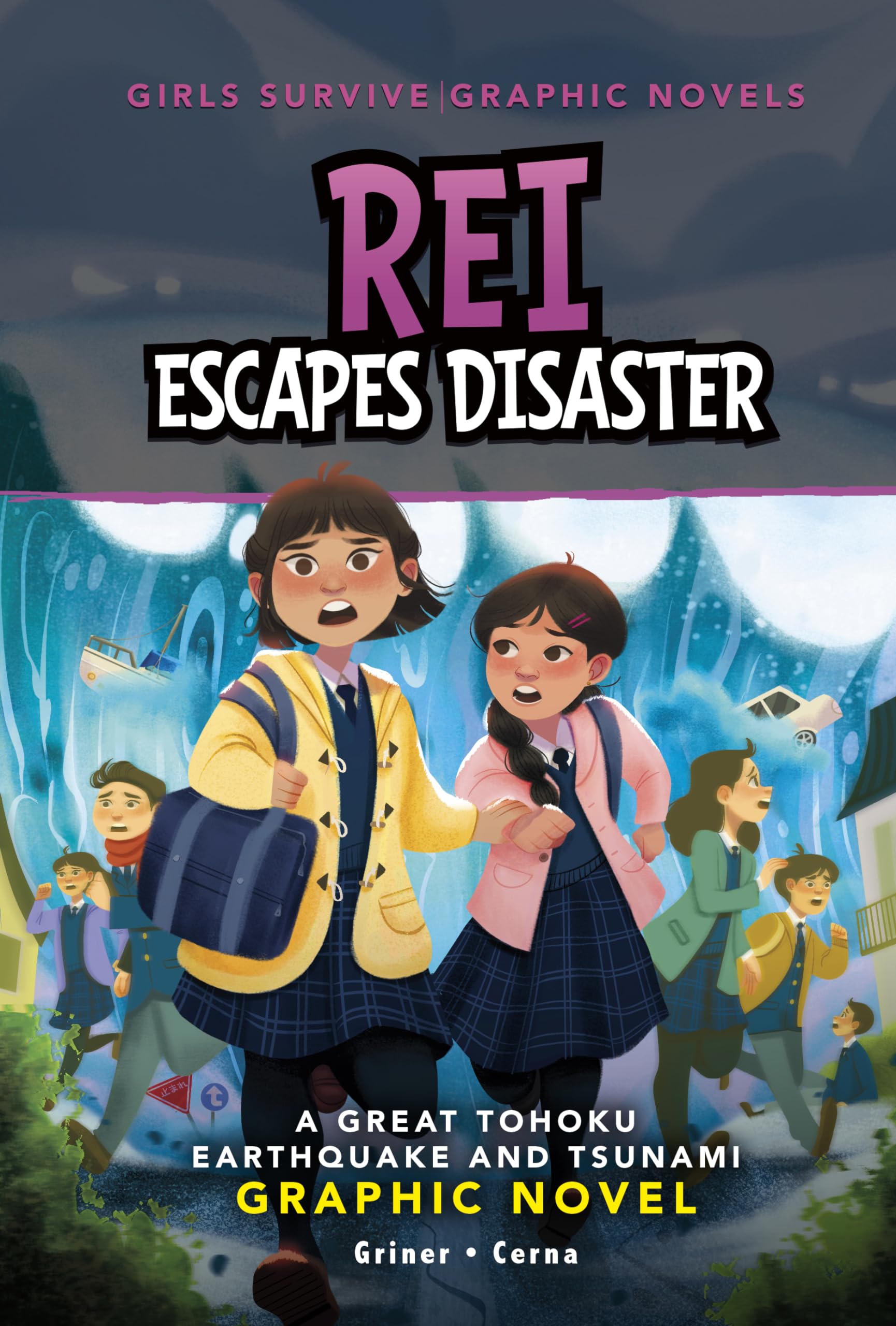Rei Escapes Disaster: A Great Tohoku Earthquake and Tsunami Graphic Novel (Girls Survive Graphic Novels),New