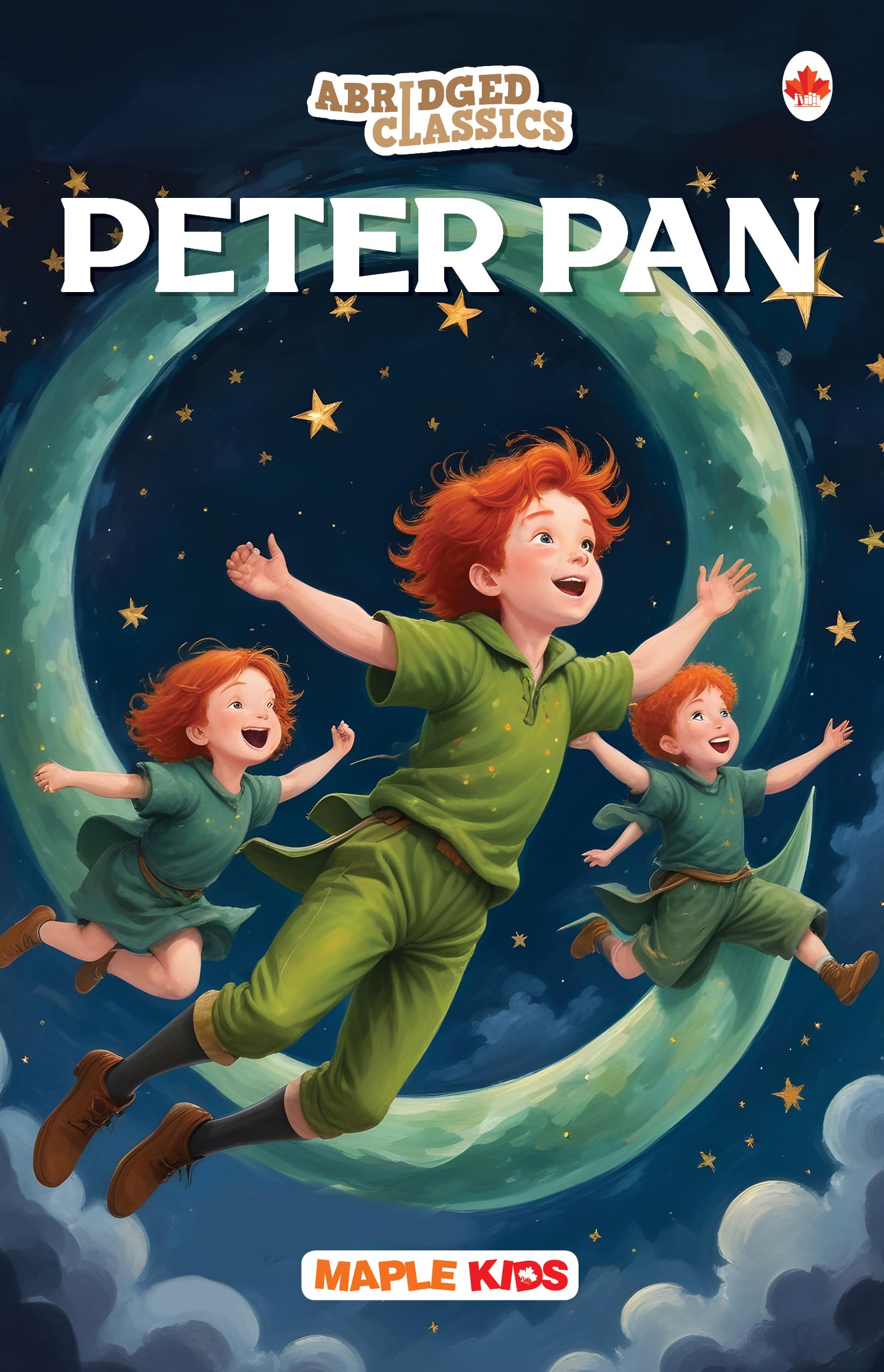 Peter Pan (Abridged Classics) (Illustrated) - Novel - Story Book For Kids - English Stories For Children - Age 6+ - Ideal For Classroom Reading