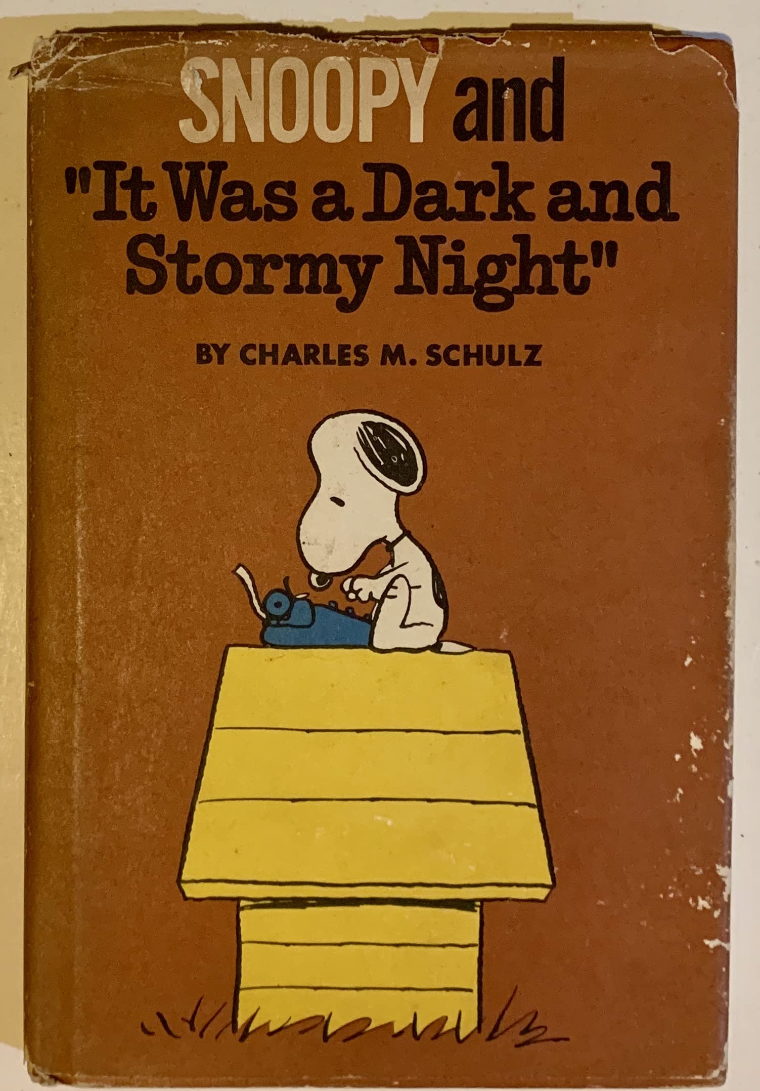 Snoopy And It Was A Dark And Stormy Night
