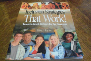 Inclusion Strategies That Work!: ResearchBased Methods for the Classroom,Used