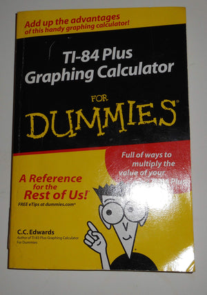 Ti84 Plus Graphing Calculator For Dummies-used