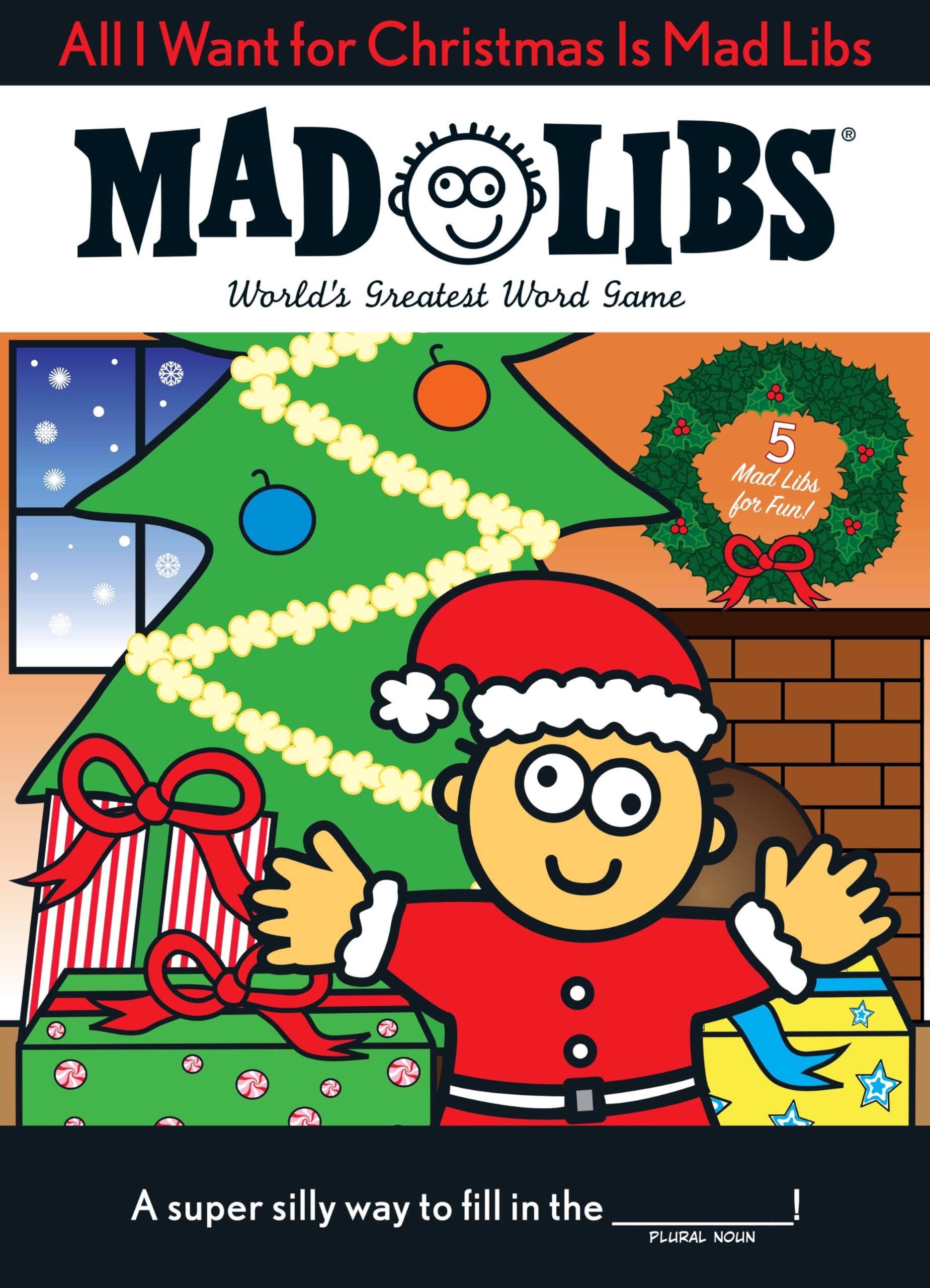 All I Want for Christmas Is Mad Libs: World's Greatest Word Game,Used
