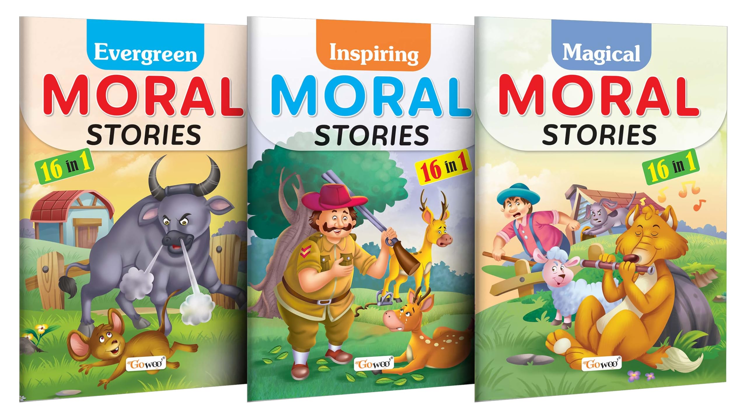 Evergreen, Inspiring And Magical Moral Stories : Bedtime Children Story Book, Timeless Stories For Kids, Learning Story Book For Kids | Pack Of 3 Story Book