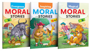 Evergreen, Inspiring And Magical Moral Stories : Bedtime Children Story Book, Timeless Stories For Kids, Learning Story Book For Kids | Pack Of 3 Story Book