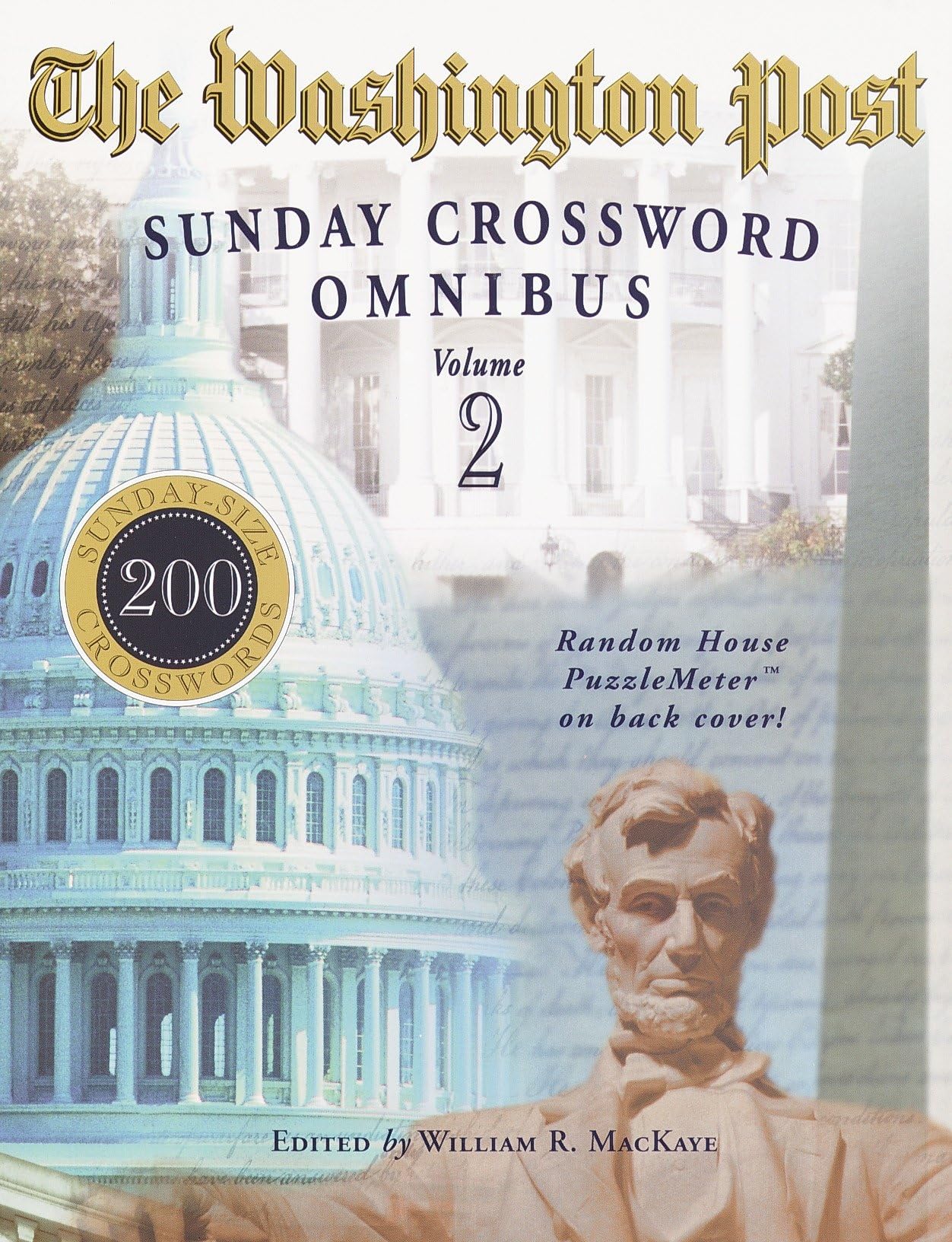 The Washington Post Sunday Crossword Omnibus, Volume 2,Used