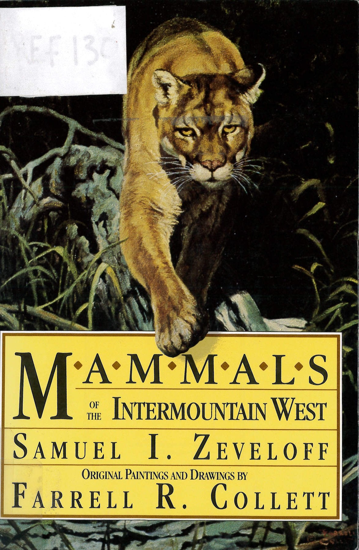 Mammals of the Intermountain West,Used