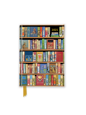 Bodleian Libraries: Bookshelves 2025 Luxury Pocket Diary Planner  Week to View,New