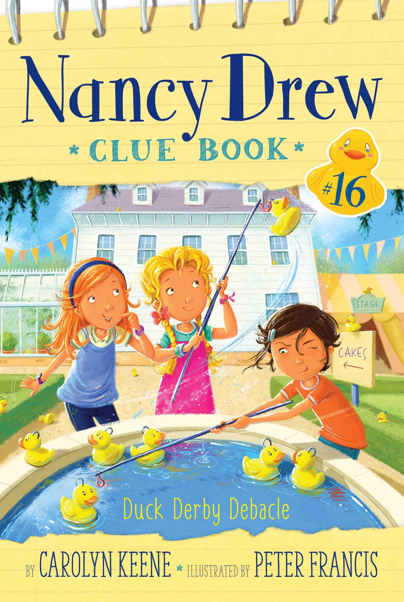 Duck Derby Debacle (16) (Nancy Drew Clue Book),Used