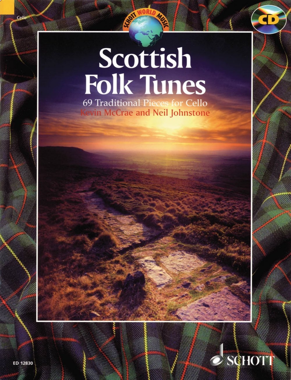 Scottish Folk Tunes: 69 Traditional Pieces for Cello,Used