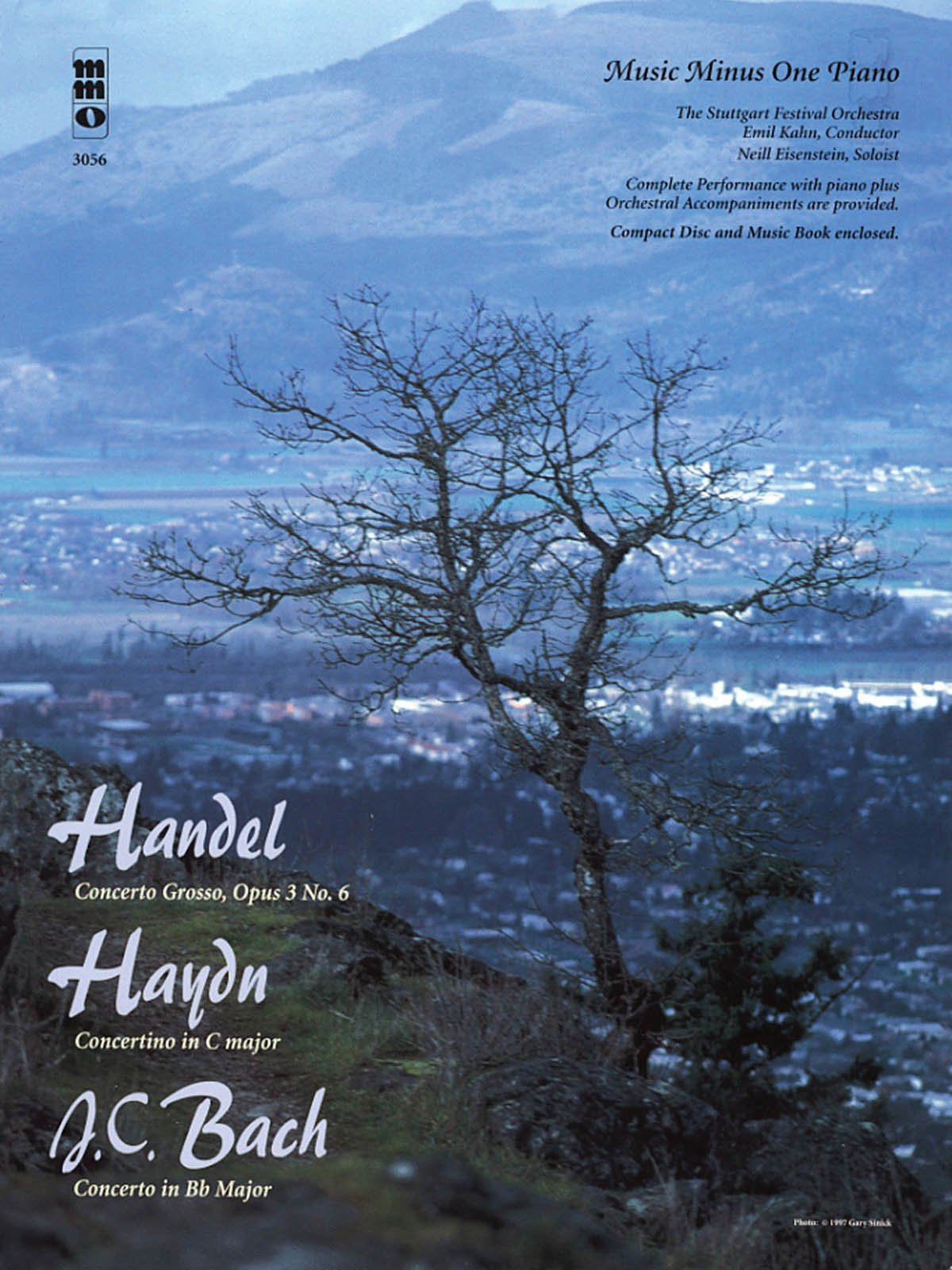 Handel  Concerto Grosso, Op. 3, No. 6; Haydn  Concertino in C Major; J.C. Bach  Concerto: Music Minus One Piano (Music Minus ,Used