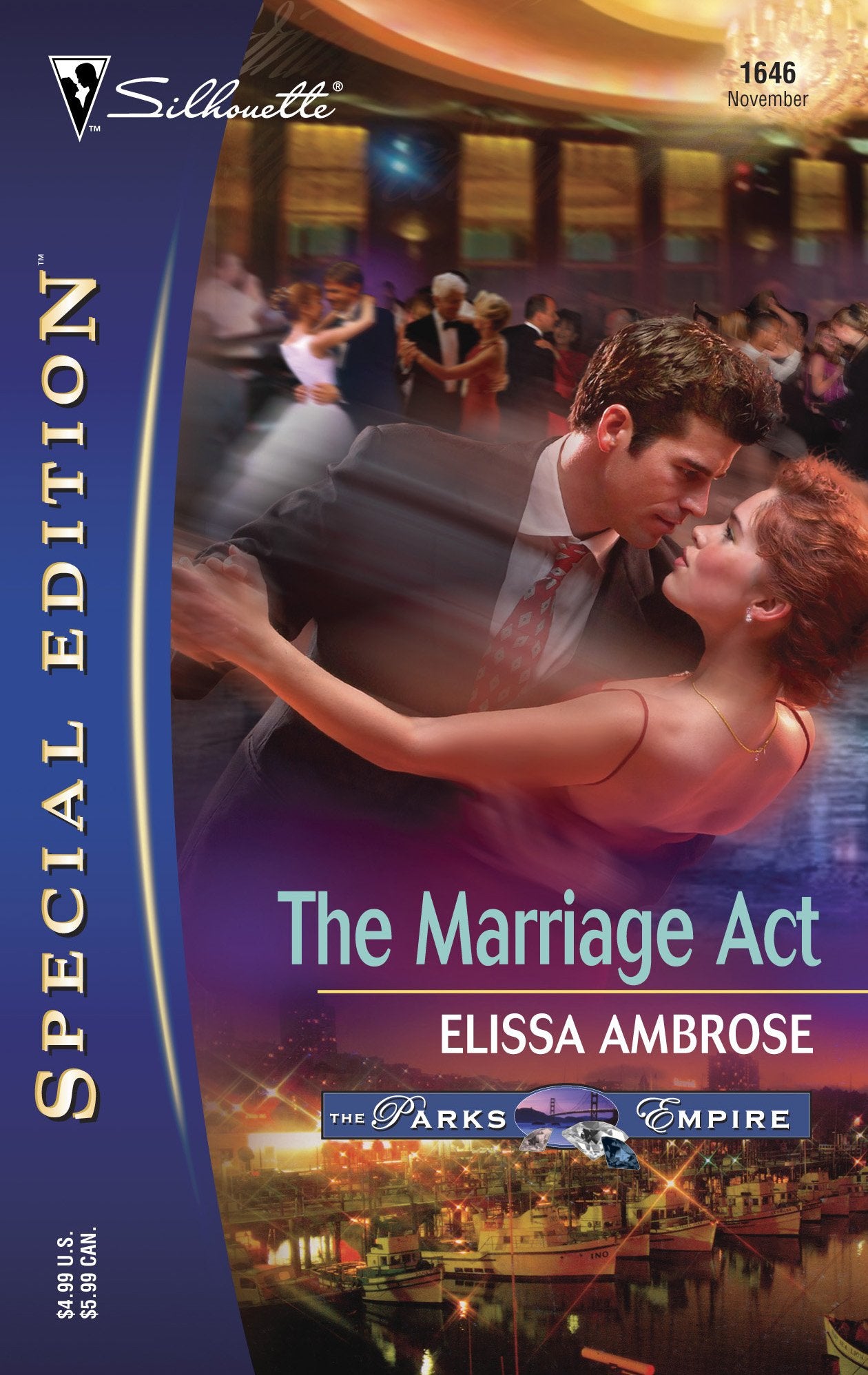 The Marriage Act: The Parks Empire, Silhouette Special Edition, 1646,Used