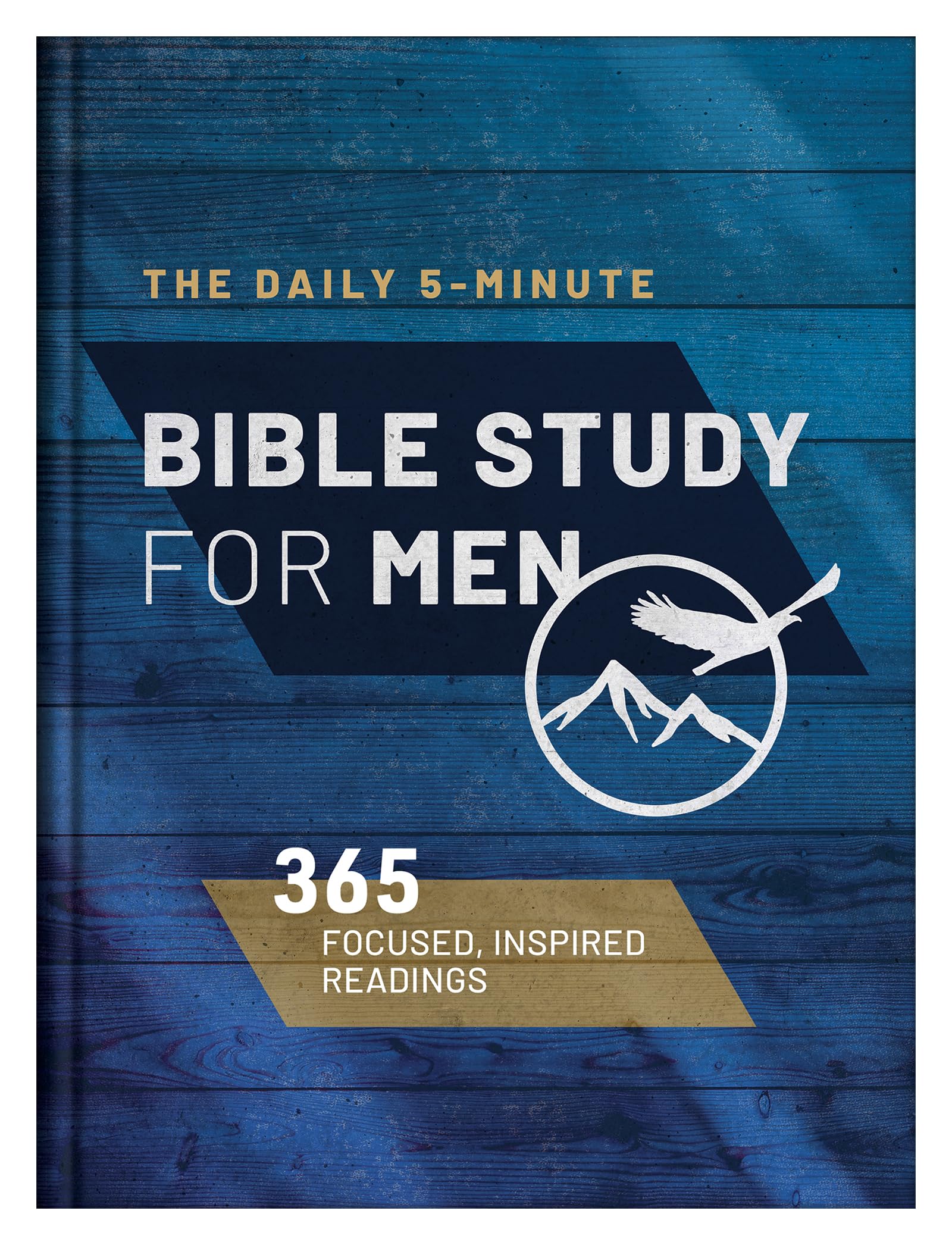 The Daily 5Minute Bible Study For Men: 365 Focused, Inspiring Readings,New