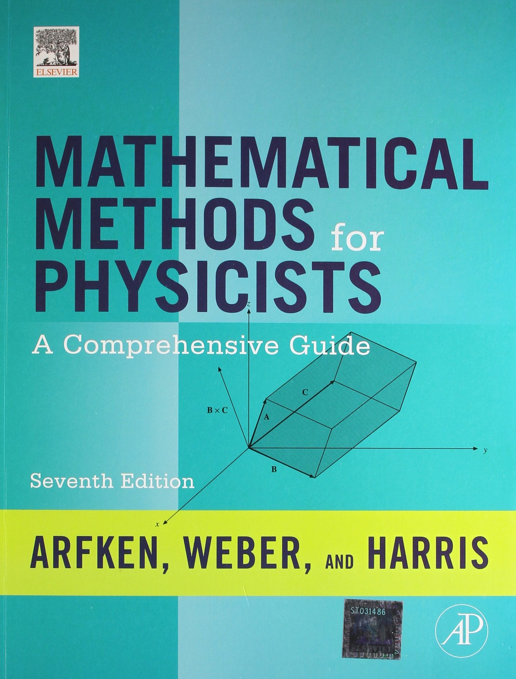 Elsevier Mathematical Methods For Physicists,Used