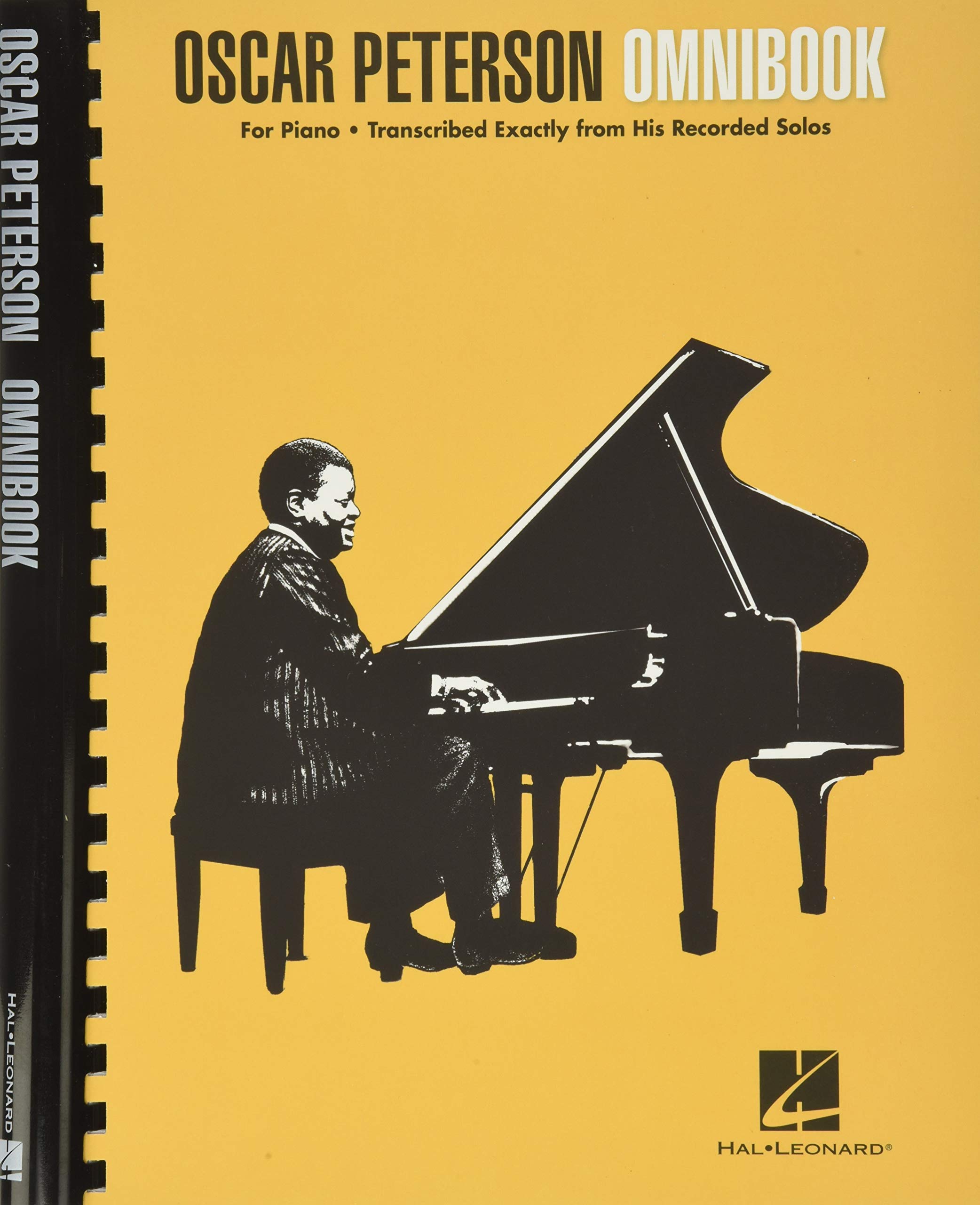 Oscar Peterson  Omnibook  Piano Transcriptions Of 40 Jazz Masterpieces  Jazz Sheet Music Collection  Hal Leonard Jazz Piano Boo,Used