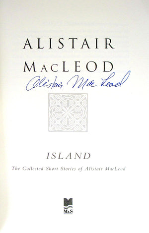 Island: The Collected Stories of Alistair MacLeod,Used
