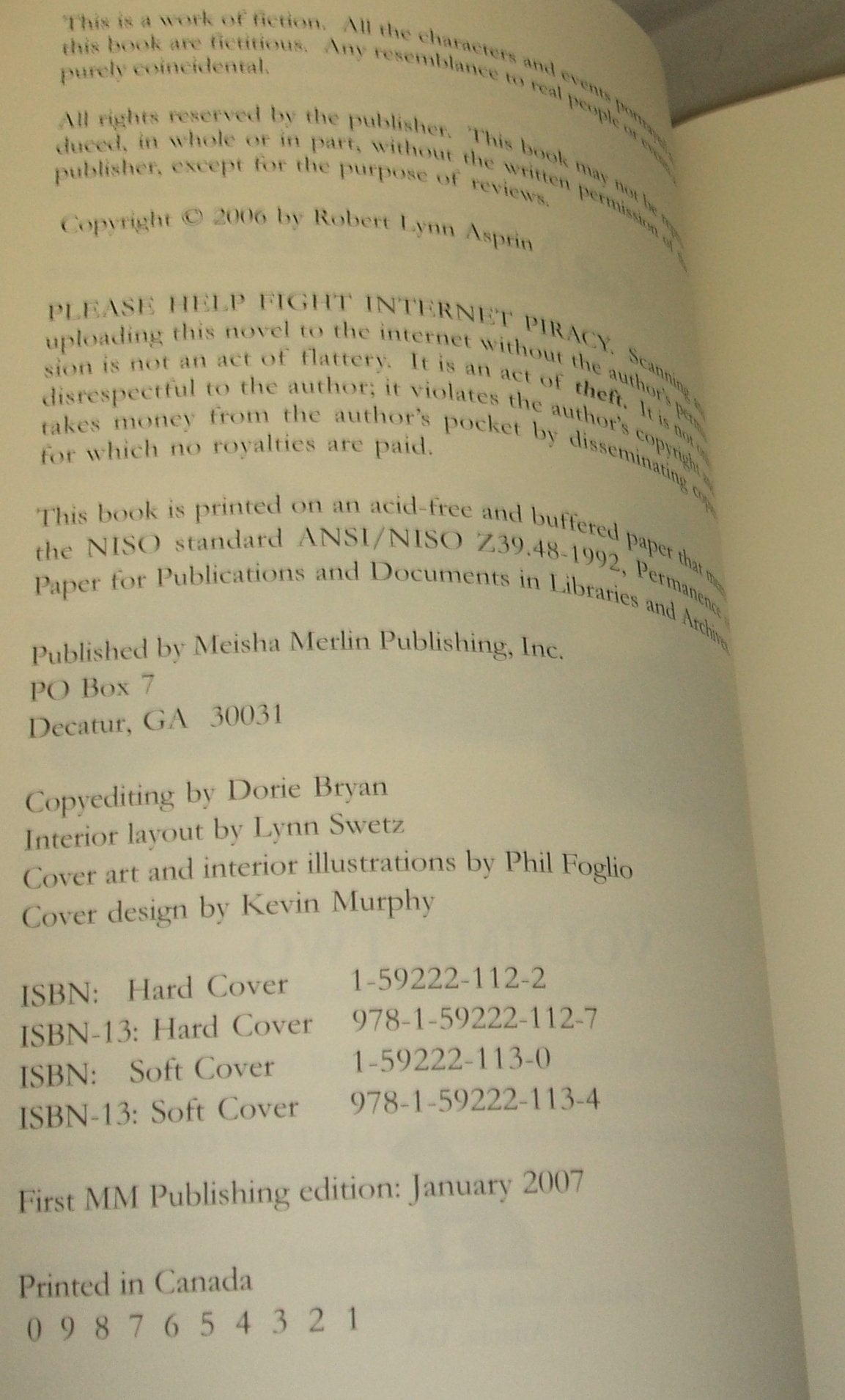 Robert Asprin's Myth Adventures 2,New