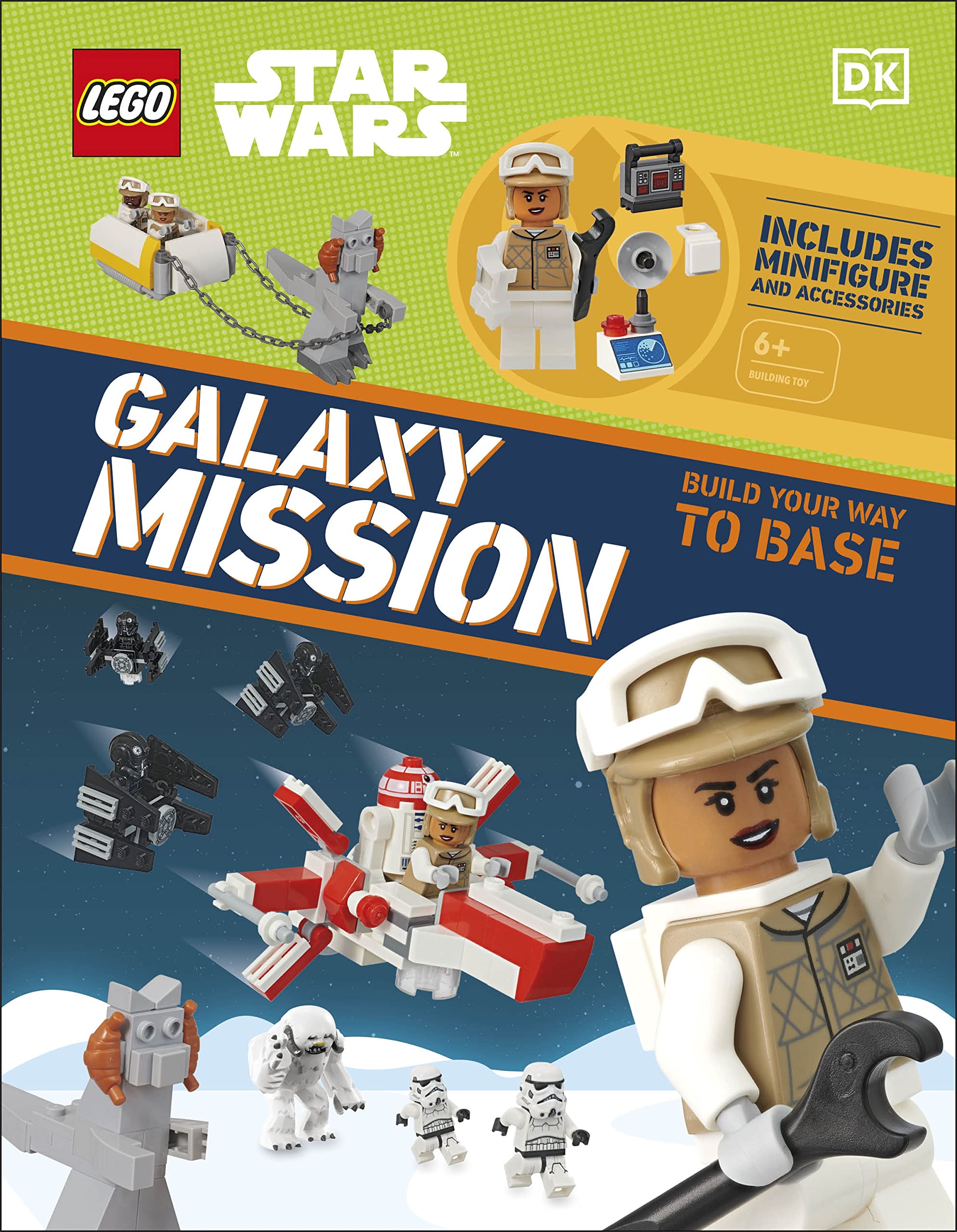 Lego Star Wars Galaxy Mission: With More Than 20 Building Ideas, A Lego Rebel Trooper Minifigure And Minifigure Accessories!,New