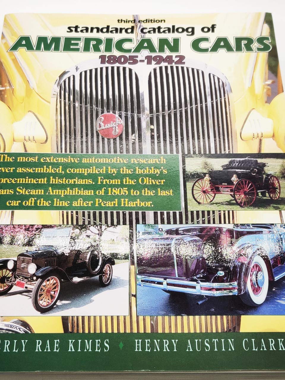 Standard Catalog Of American Cars 18051942,New