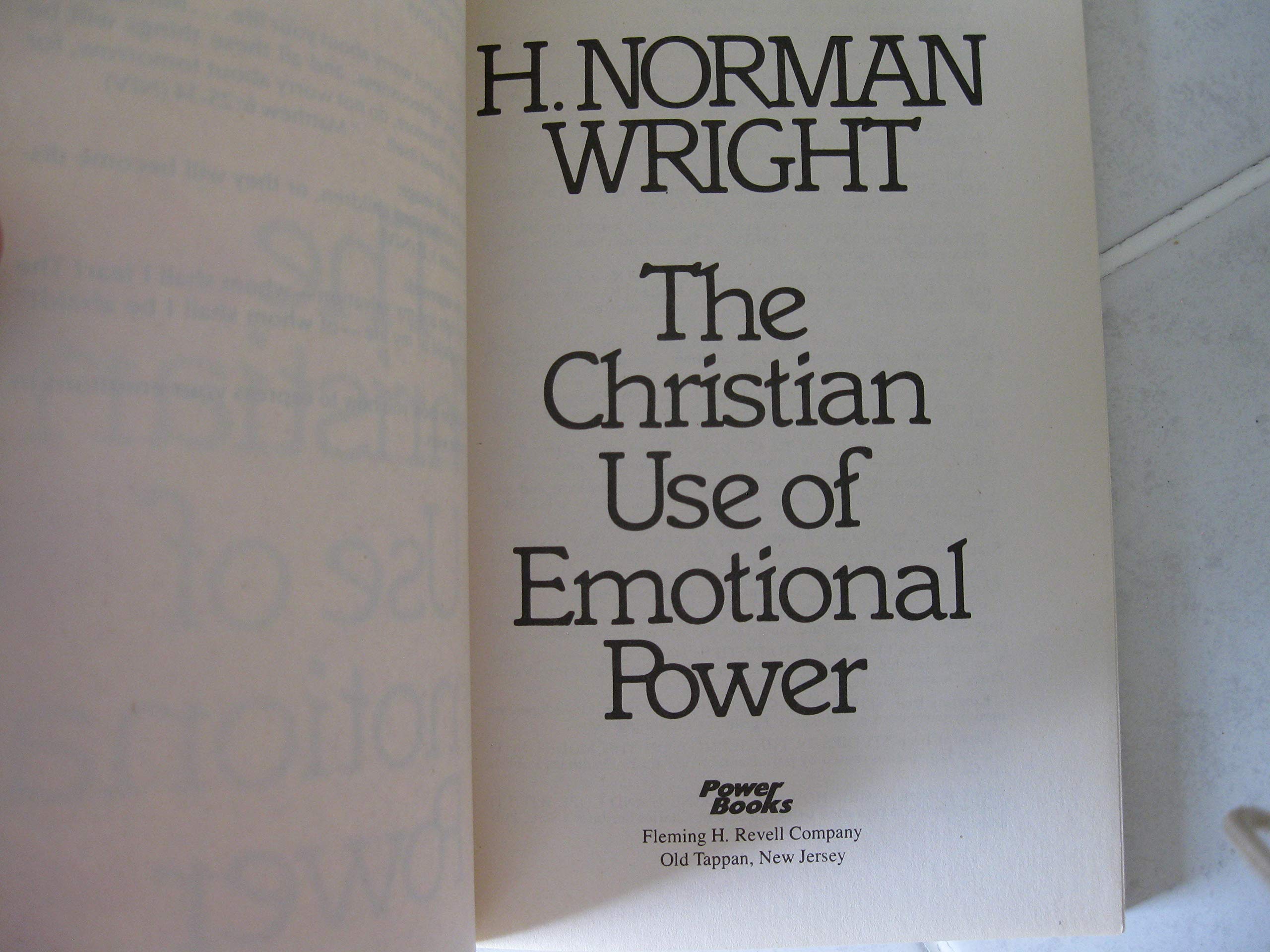 Christian Use of Emotional Power,Used
