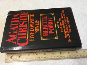 Five Complete Hercule Poirot Novels: Thirteen At Dinner / Murder On The Orient Express / The Abc Murders / Cards On The Table /