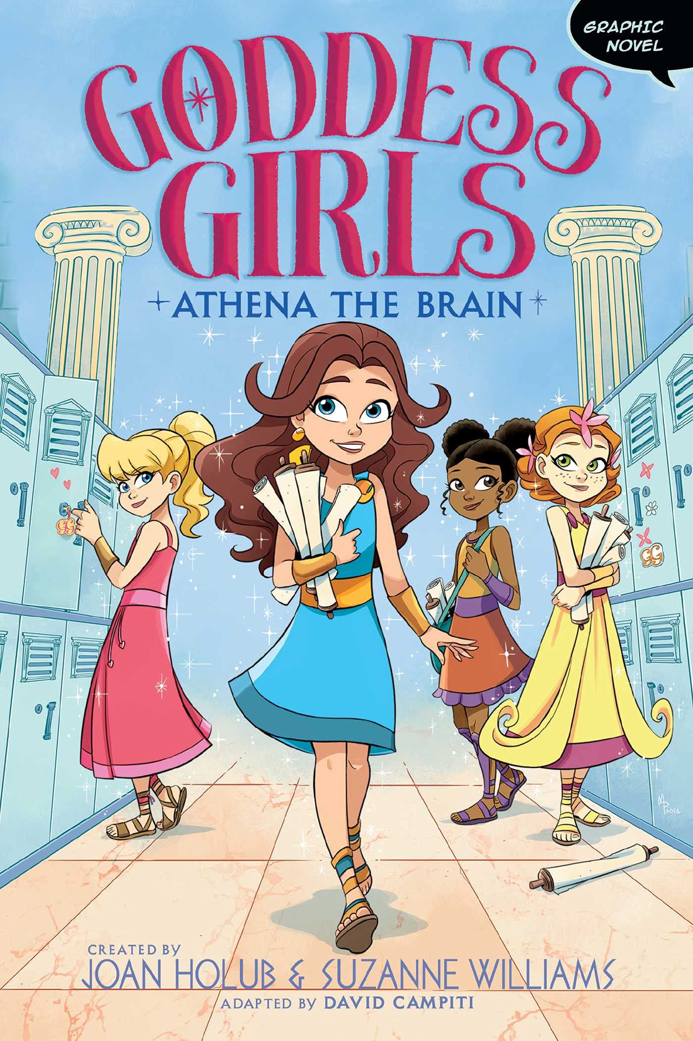 Athena The Brain Graphic Novel (1) (Goddess Girls Graphic Novel),Used