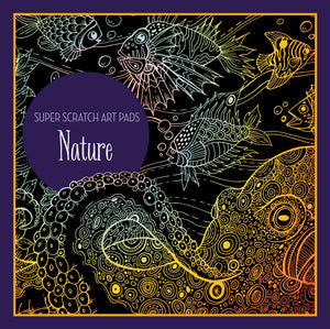 Super Scratch Art Pads: Nature,Used