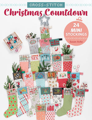 CrossStitch Christmas Countdown: 24 Mini Stockings,Used